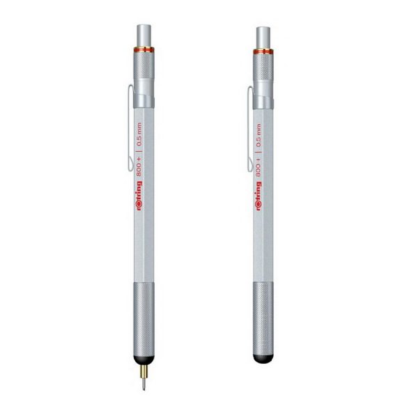 Rotring 800+ Tehnička olovka 0.5 Silver - Image 3