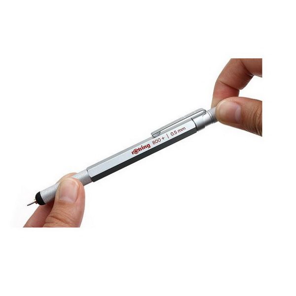 Rotring 800+ Tehnička olovka 0.5 Silver - Image 2