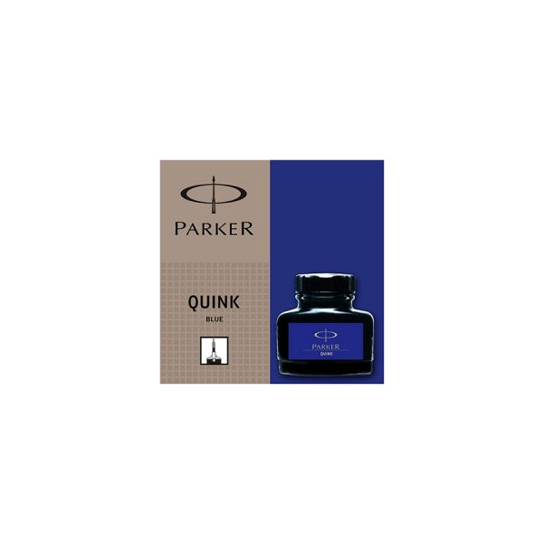 Parker mastilo boca 57ml Quink Permanent Blue - Image 2