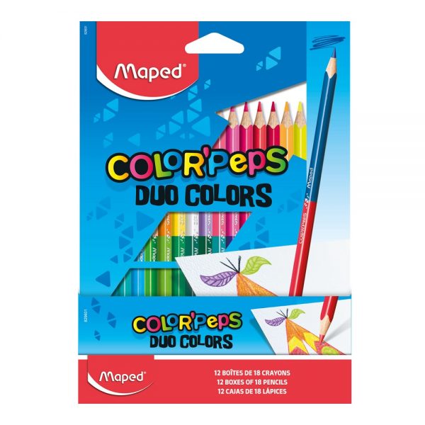 Drvene bojice Maped Color Peps Duo 18/36 - Image 3