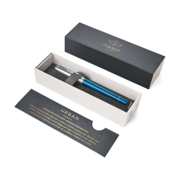Parker roler olovka Royal Urban Premium Blue CT - Image 4