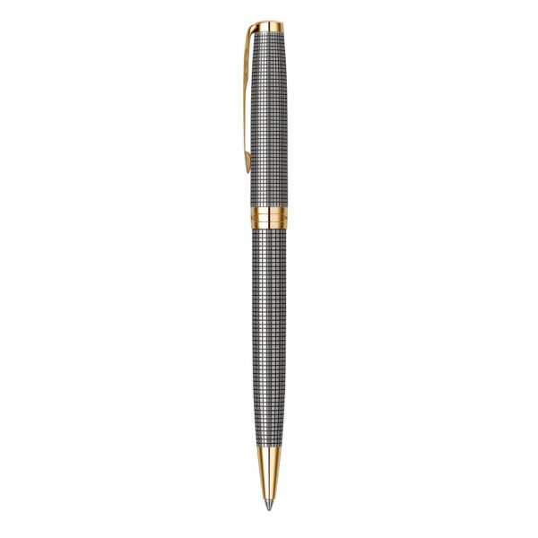 Parker hemijska olovka Royal Sonnet Silver Chisel GT - Image 2