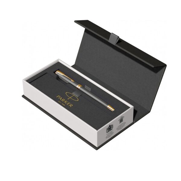 Parker hemijska olovka Royal Sonnet Silver Chisel GT - Image 6