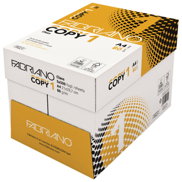 Papir Copy 1 A4 80g Fabriano kutija 5 riseva - Image 2