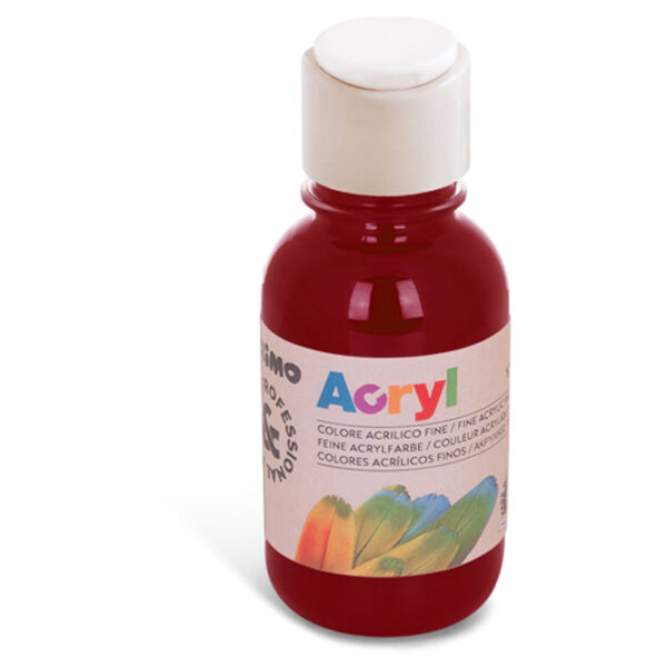 Akrilna Boja 125ml Primo, CMP, Bordeaux