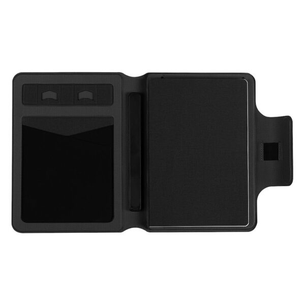 Agenda (Portfolio)  A5, sa bežičnim punjačem i pomoćnom baterijom 8000 mAh Magente - Image 3