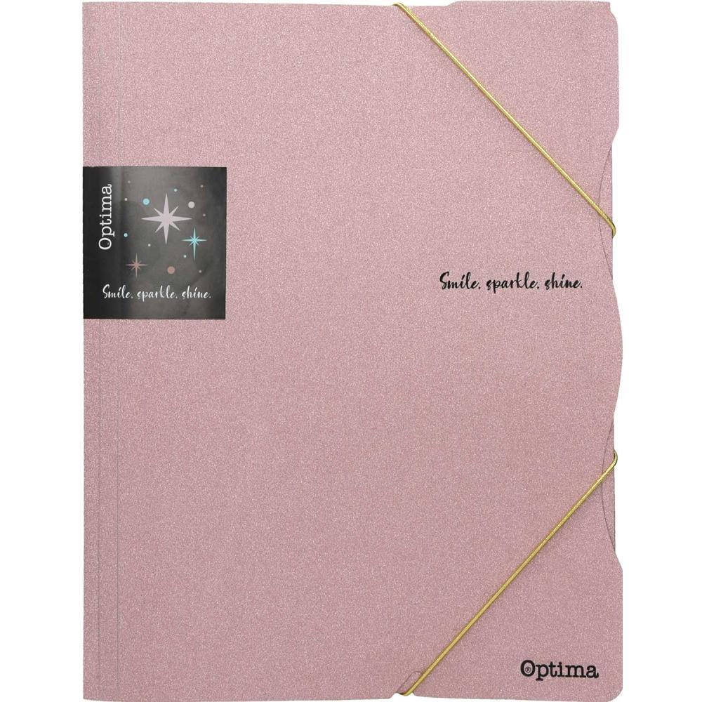 Fascikla Optima sparkle 3 klapne i 2 gume - Image 3